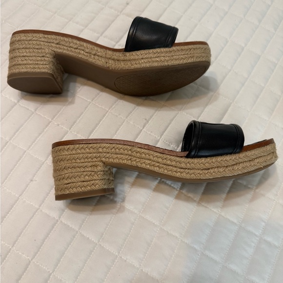 Tory Burch Black Quilted Slide Sandals - Picture 7 of 12